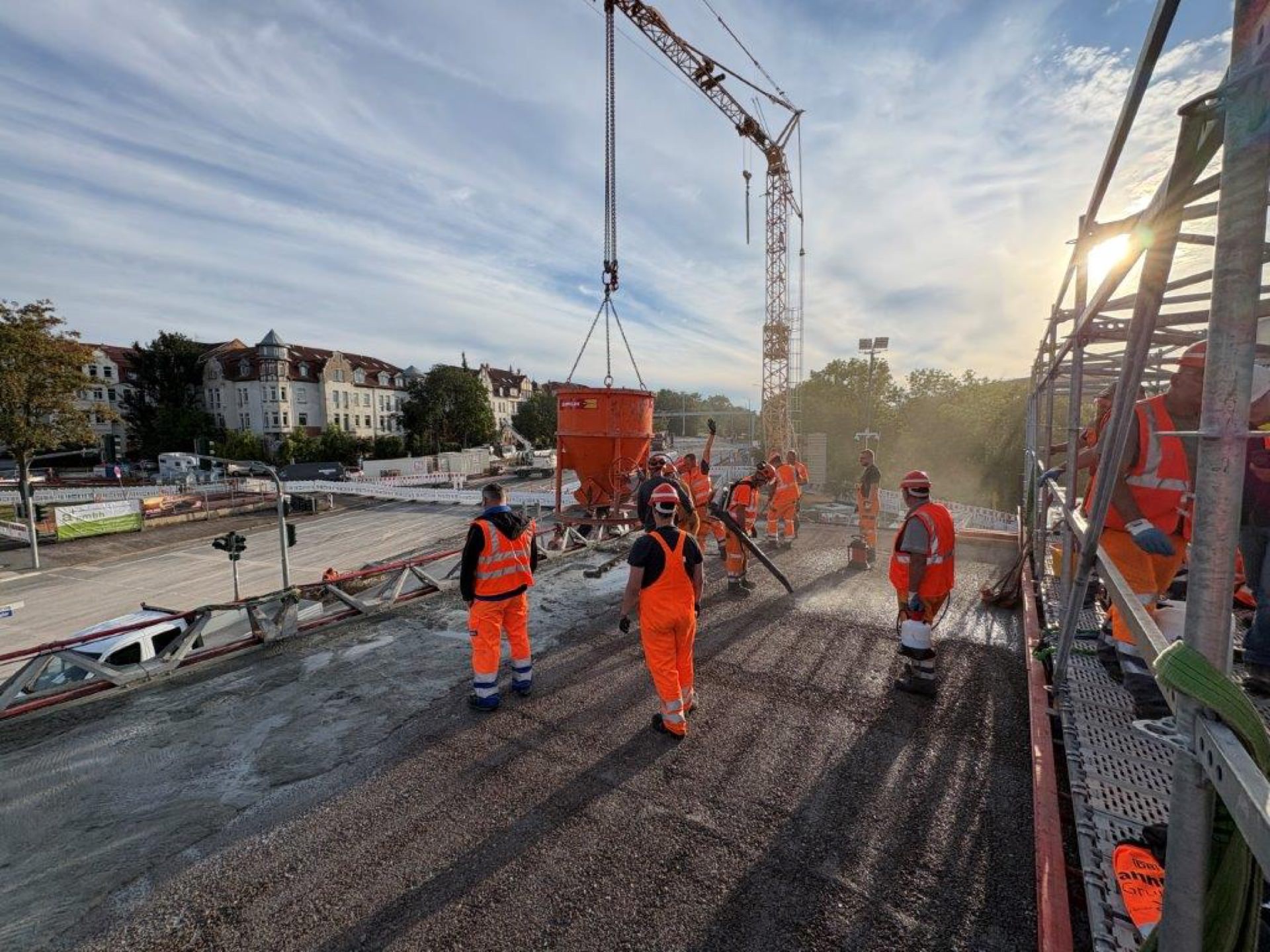 UHFB-Projekt am Schmidtstedter Knoten – Bild 1