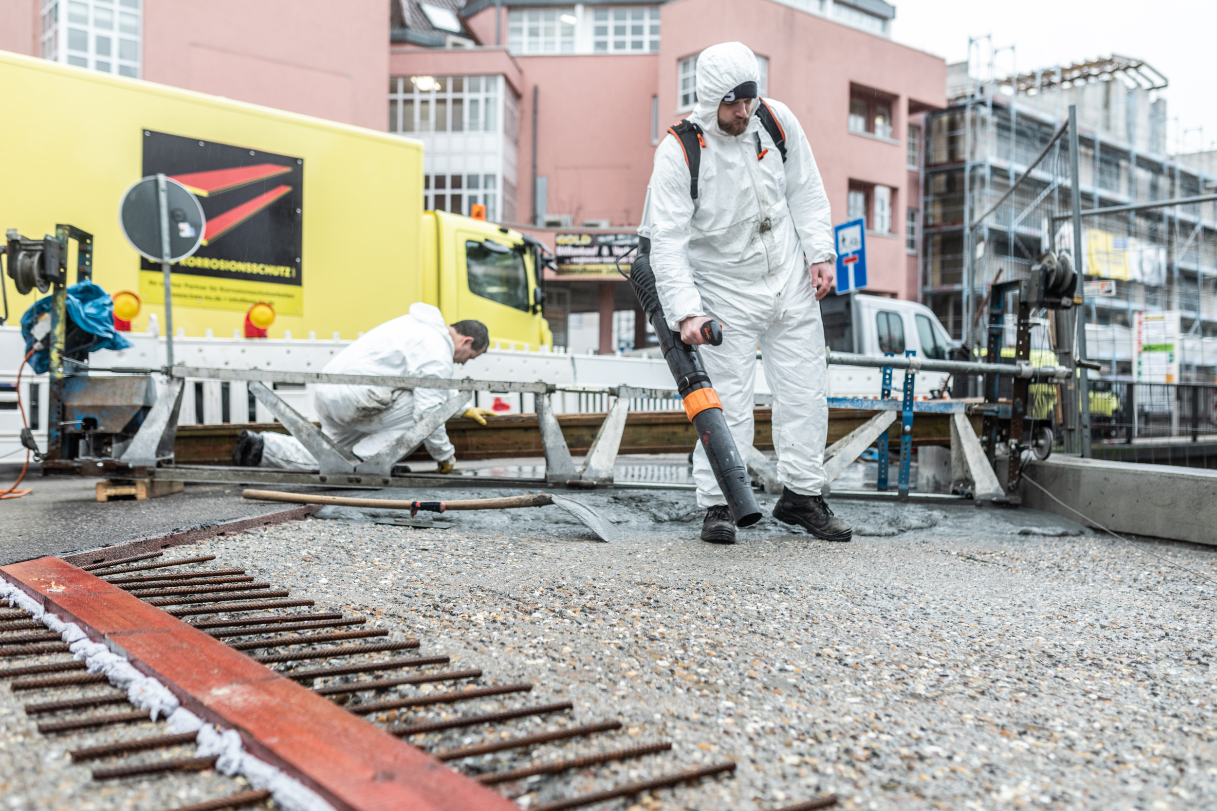 Detailaufnahme der UHFB Oberflächenstruktur